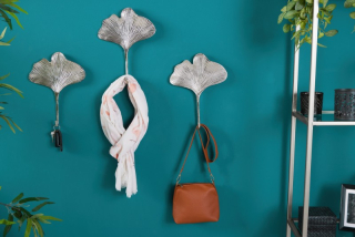 Věšáky GINKGO HANG SILVER