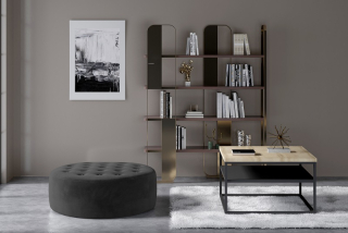 Taburet MONTY ANTRACIT