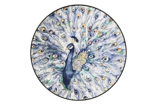 Obraz PEACOCK ROUND 90