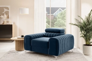Křeslo LAURENCE DARK BLUE IV.