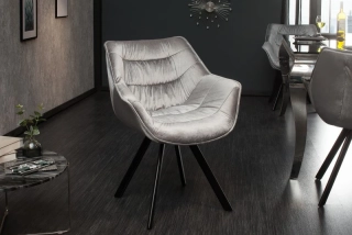 Židle DUTCH SAMT GREY