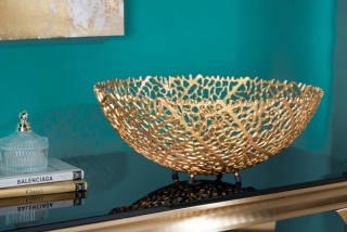 Miska ABSTRACT LEAF GOLD