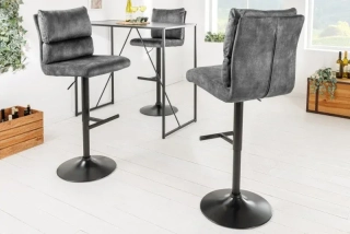 Barová židle Comfort Dark Gray