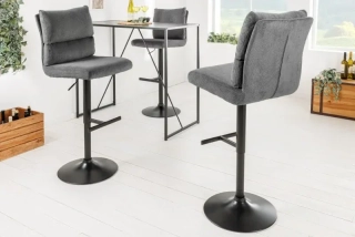 Barová židle Comfort Cord Gray