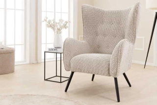 Křeslo Amsterdam Bouclé