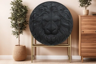 Skříňka Lion Black