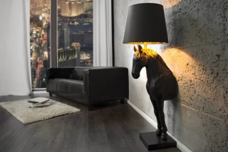 Stojací lampa BLACK HORSE