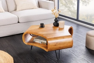 Stolek Spin Retro Accacia 90