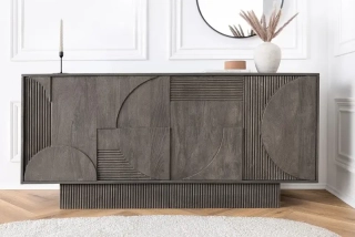 Komoda Art Deco Grey