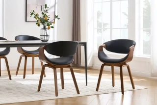 Židle Organita Walnut Black