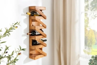 Stojan na láhve Teak Wood