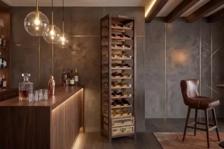 Industriální skříňka Bodega Wine