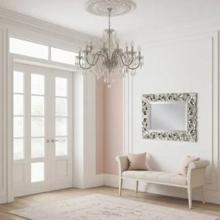 Zrcadlo BONDER II SILVER